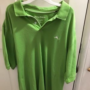 Tommy Bahama Men’s Polo Shirt Green, xl